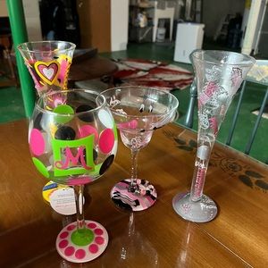 Lolita Wine and Champagne Glass Set